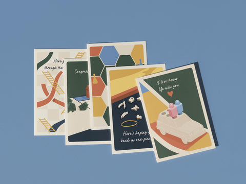 Twister Greeting Card