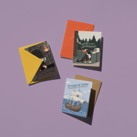 Timbers Be Creakin' Greeting Card