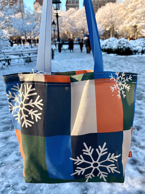 Snow Day Tote Bag