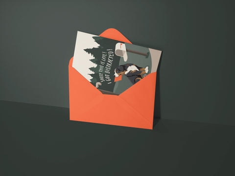 I Got Distracted! Greeting Card