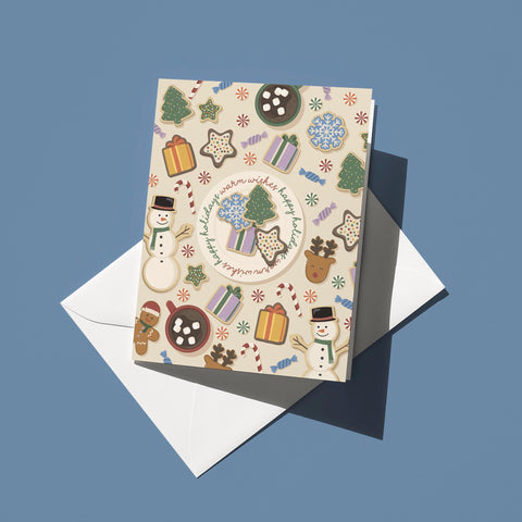 Holiday Cookies Greeting Card
