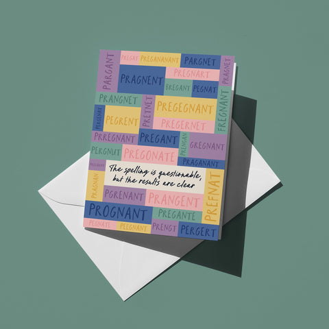 Expecting Congrats Greeting Card
