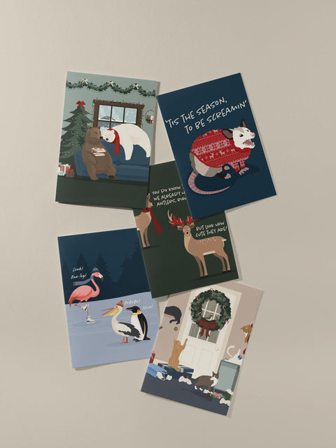 Reindeer Love Greeting Card