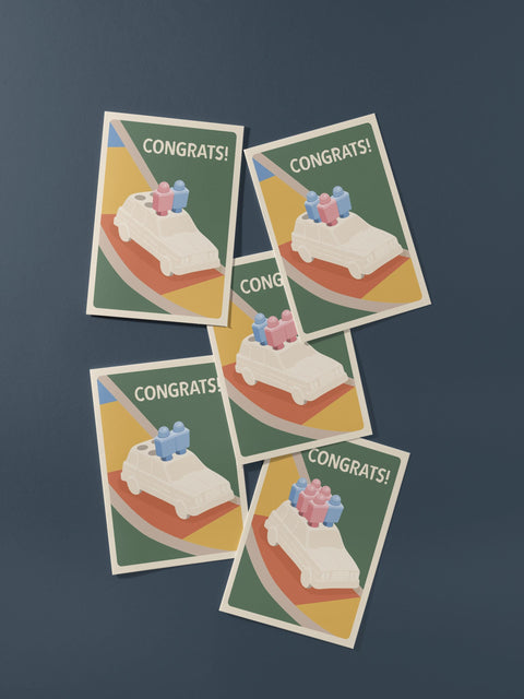 Life Congrats Greeting Card