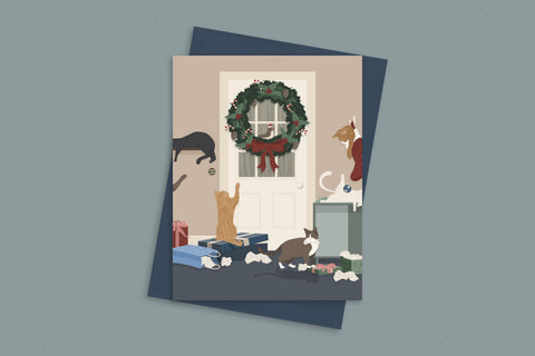 Impending Chaos Greeting Card