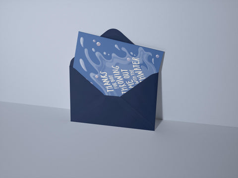 Bathed In Gratitude Greeting Card
