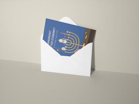 Hanukkah? In This Economy? Greeting Card