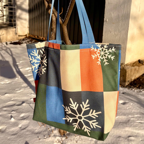 Snow Day Tote Bag