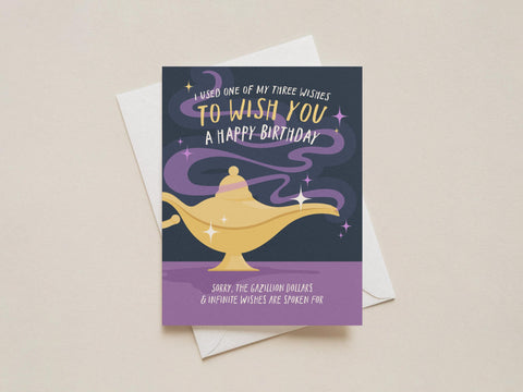 Birthday Wishes Greeting Card