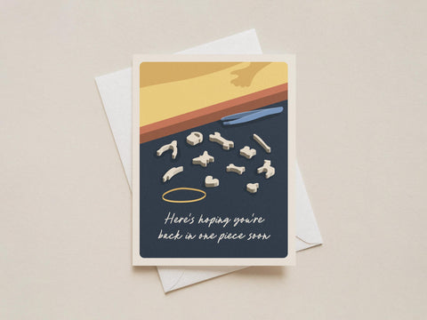 In One Piece Greeting Card