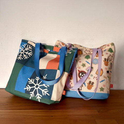 Snow Day Tote Bag