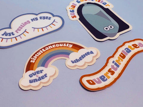 Social Caterpillar Sticker