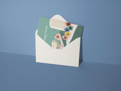 Happy Easter Greeting Card