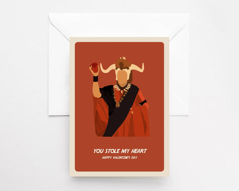 Indiana Jones Greeting Card