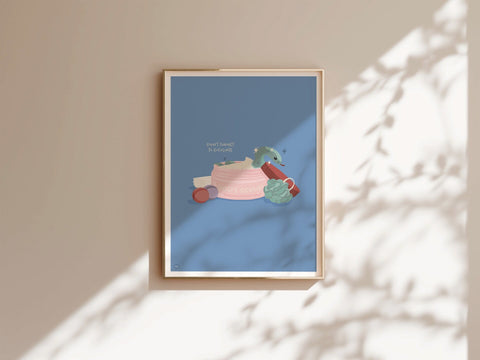 Spa Day Art Print