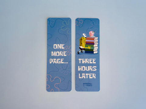 One More Page Bookmark