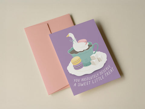 Sweet Little Treat Greeting Card