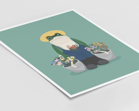 Honest Work Art Print