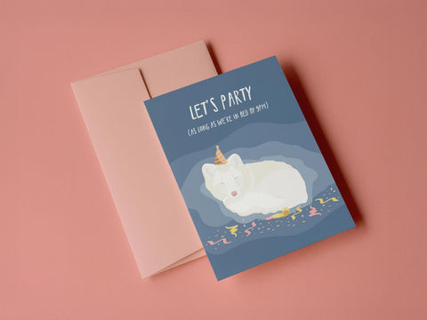 Let'S Party Greeting Card