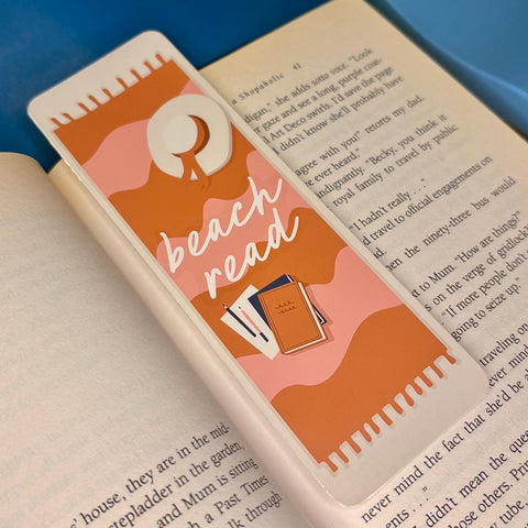 Beach Read Bookmark