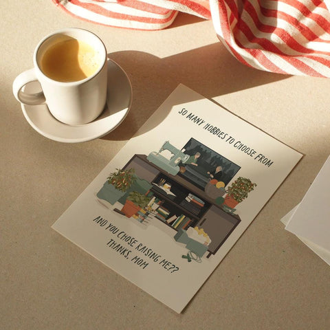 Thanks, Mom Greeting Card