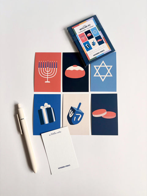 Hanukkah Note Card
