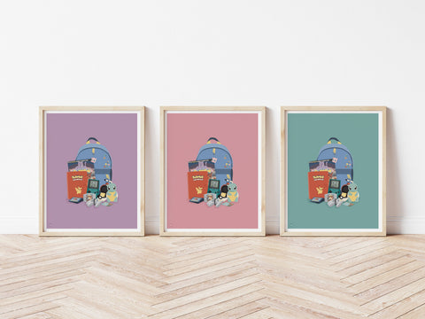 Pokegear Art Print