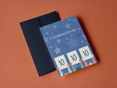 10 Out Of 10 Greeting Card