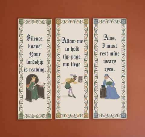 Silence, Knave Bookmark