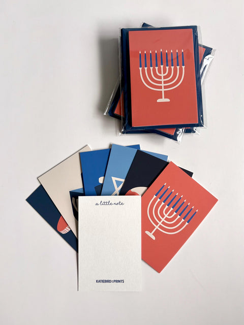 Hanukkah Note Card