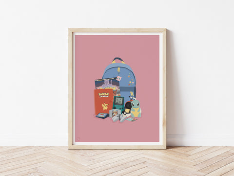 Pokegear Art Print