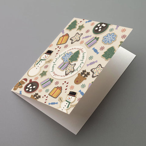 Holiday Cookies Greeting Card