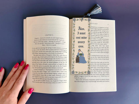 Mine Weary Eyes Bookmark