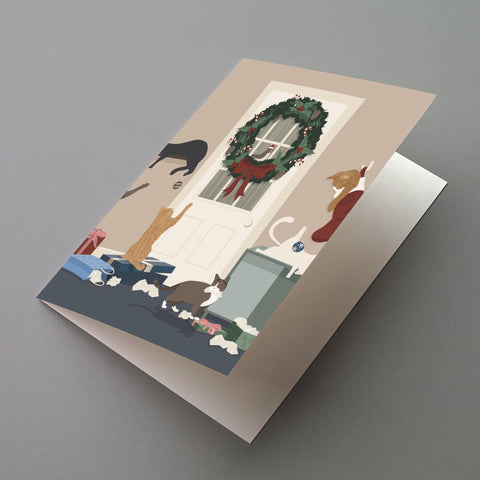 Impending Chaos Greeting Card