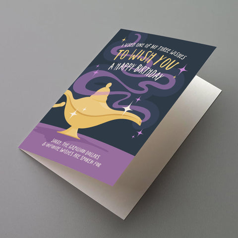 Birthday Wishes Greeting Card