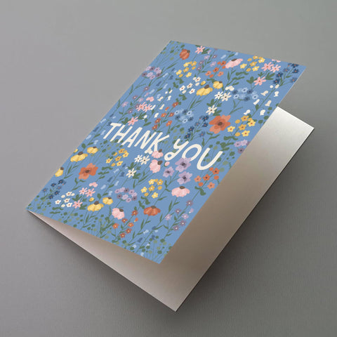 Wildflower Thank You Greeting Card
