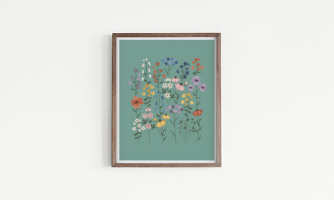 Wildflowers Art Print