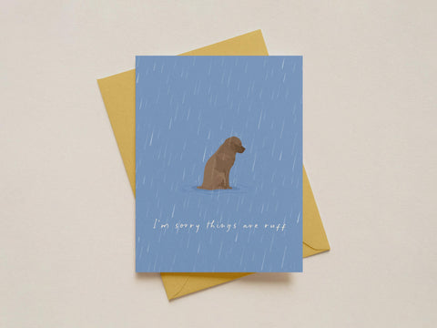 Ruff Greeting Card