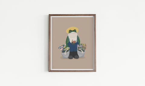 Honest Work Art Print