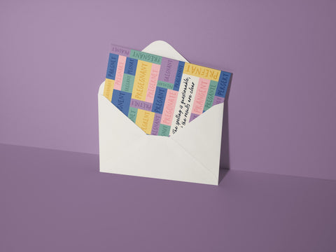 Expecting Congrats Greeting Card