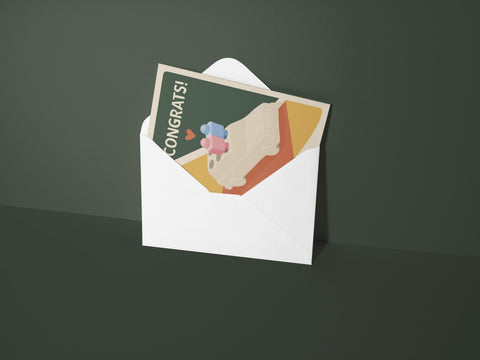Life Congrats Greeting Card