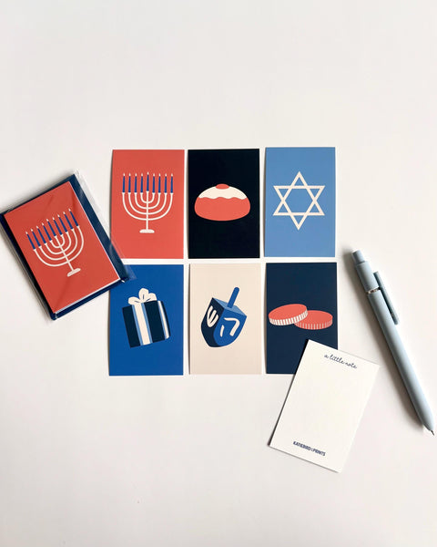 Hanukkah Note Card