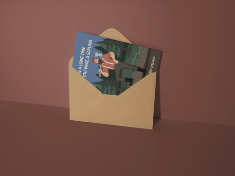 Lumberjack Birthday Greeting Card