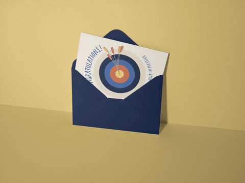Unsettlingly Impressive Greeting Card