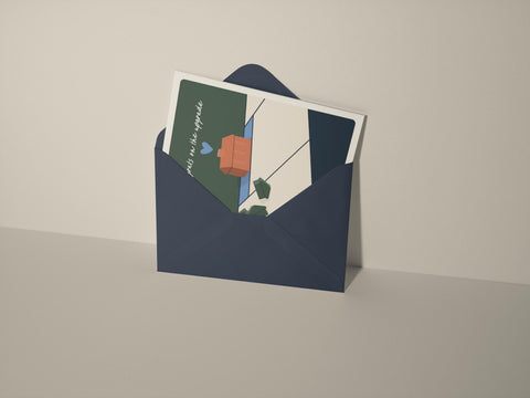 Moving On Up Greeting Card