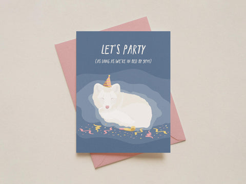 Let'S Party Greeting Card