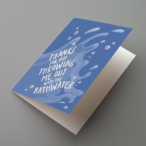 Bathed In Gratitude Greeting Card